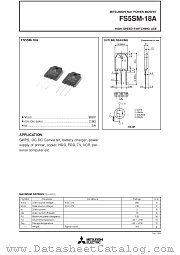 FS5SM-18A datasheet pdf Mitsubishi Electric Corporation