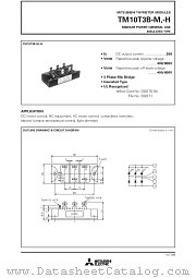 TM10T3B-M datasheet pdf Mitsubishi Electric Corporation
