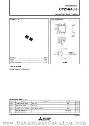CY25AAJ-8 datasheet pdf Mitsubishi Electric Corporation