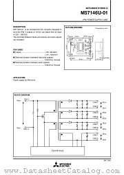 M57146U-01 datasheet pdf Mitsubishi Electric Corporation