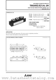 TM25RZ/EZ-H datasheet pdf Mitsubishi Electric Corporation