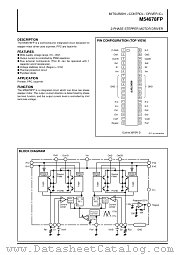 M54678FP datasheet pdf Mitsubishi Electric Corporation
