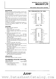 M51997FP datasheet pdf Mitsubishi Electric Corporation