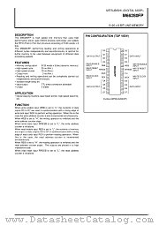 M66280FP datasheet pdf Mitsubishi Electric Corporation