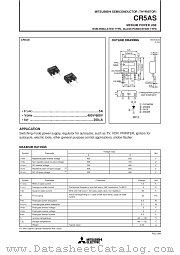 CR5AS-8 datasheet pdf Mitsubishi Electric Corporation