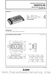 QM20TG-9B datasheet pdf Mitsubishi Electric Corporation