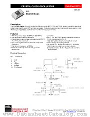 HS-2840 SERIES datasheet pdf NEL Frequency Controls