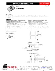 HS-A390 SERIES datasheet pdf NEL Frequency Controls