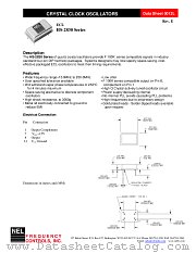 HS-2830 SERIES datasheet pdf NEL Frequency Controls
