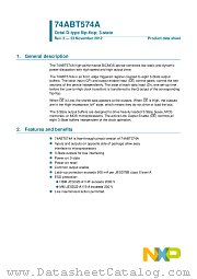 74ABT574ADB datasheet pdf NXP Semiconductors