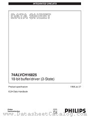 74ALVCH16825DGG datasheet pdf NXP Semiconductors