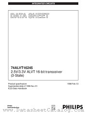 74ALVT16245DL datasheet pdf NXP Semiconductors