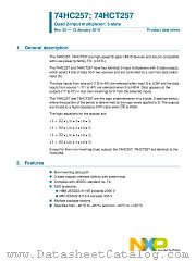 74HC257DB datasheet pdf NXP Semiconductors