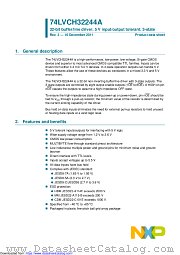 74LVCH32244AEC datasheet pdf NXP Semiconductors