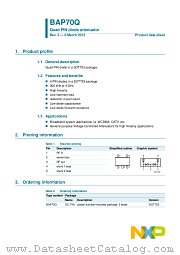 BAP70Q datasheet pdf NXP Semiconductors