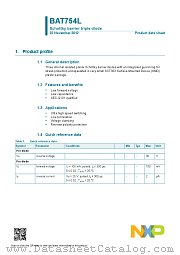 BAT754L datasheet pdf NXP Semiconductors