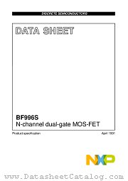 BF996S datasheet pdf NXP Semiconductors