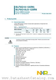 BLF6G10LS-135RN datasheet pdf NXP Semiconductors