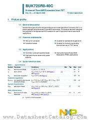 BUK725R0-40C datasheet pdf NXP Semiconductors