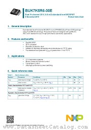BUK7K5R6-30E datasheet pdf NXP Semiconductors