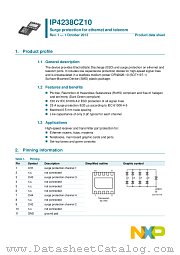 IP4238CZ10 datasheet pdf NXP Semiconductors