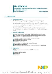 IP4352CX24 datasheet pdf NXP Semiconductors