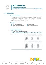 KTY82 datasheet pdf NXP Semiconductors