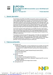 LPC1225FBD48 datasheet pdf NXP Semiconductors