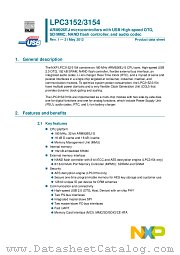 LPC3152FET208 datasheet pdf NXP Semiconductors