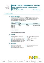 MMBZ12VDL datasheet pdf NXP Semiconductors
