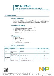 PBSS4112PAN datasheet pdf NXP Semiconductors