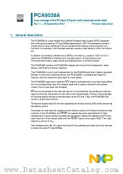 PCA9538ABS datasheet pdf NXP Semiconductors
