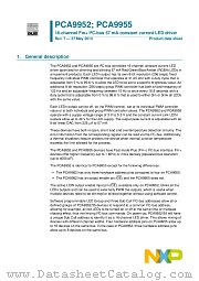 PCA9955TW datasheet pdf NXP Semiconductors