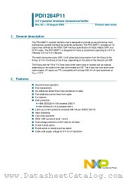 PDI1284P11DL datasheet pdf NXP Semiconductors