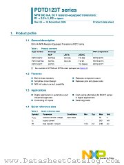 PDTD123TT datasheet pdf NXP Semiconductors