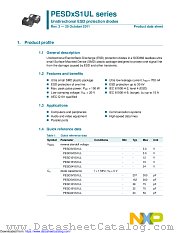 PESD15VS1UL datasheet pdf NXP Semiconductors