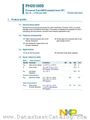 PH20100S datasheet pdf NXP Semiconductors