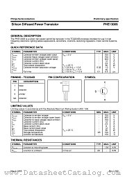 PHE13009 datasheet pdf NXP Semiconductors