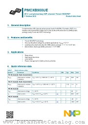 PMCXB900UE datasheet pdf NXP Semiconductors