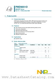 PMD9001D datasheet pdf NXP Semiconductors