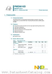 PMD9010D datasheet pdf NXP Semiconductors
