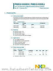PMEG1020EJ datasheet pdf NXP Semiconductors