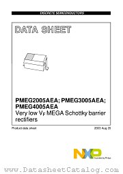 PMEG4005AEA datasheet pdf NXP Semiconductors