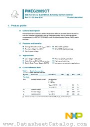 PMEG2005CT datasheet pdf NXP Semiconductors
