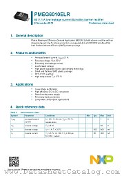 PMEG6010ELR datasheet pdf NXP Semiconductors