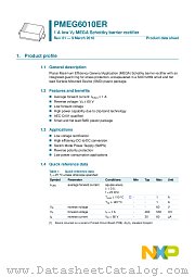 PMEG6010ER datasheet pdf NXP Semiconductors