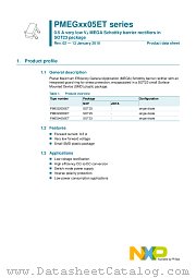 PMEG4005ET datasheet pdf NXP Semiconductors
