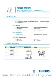 PMGD280UN datasheet pdf NXP Semiconductors