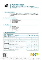 PMGD290UCEA datasheet pdf NXP Semiconductors