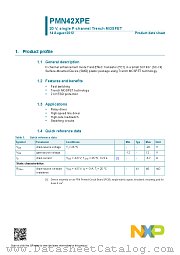 PMN42XPE datasheet pdf NXP Semiconductors